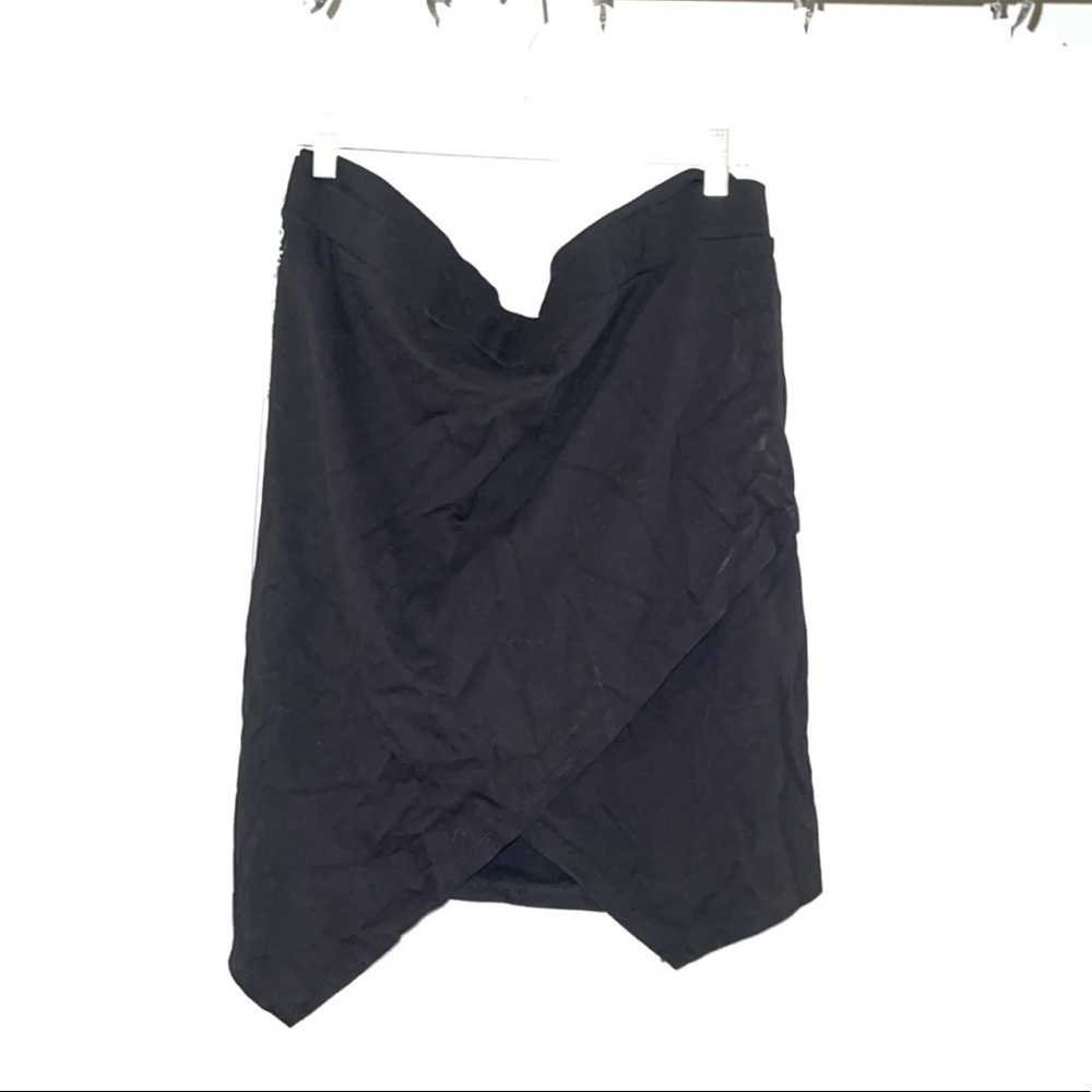 Black Asymmetrical Skirt